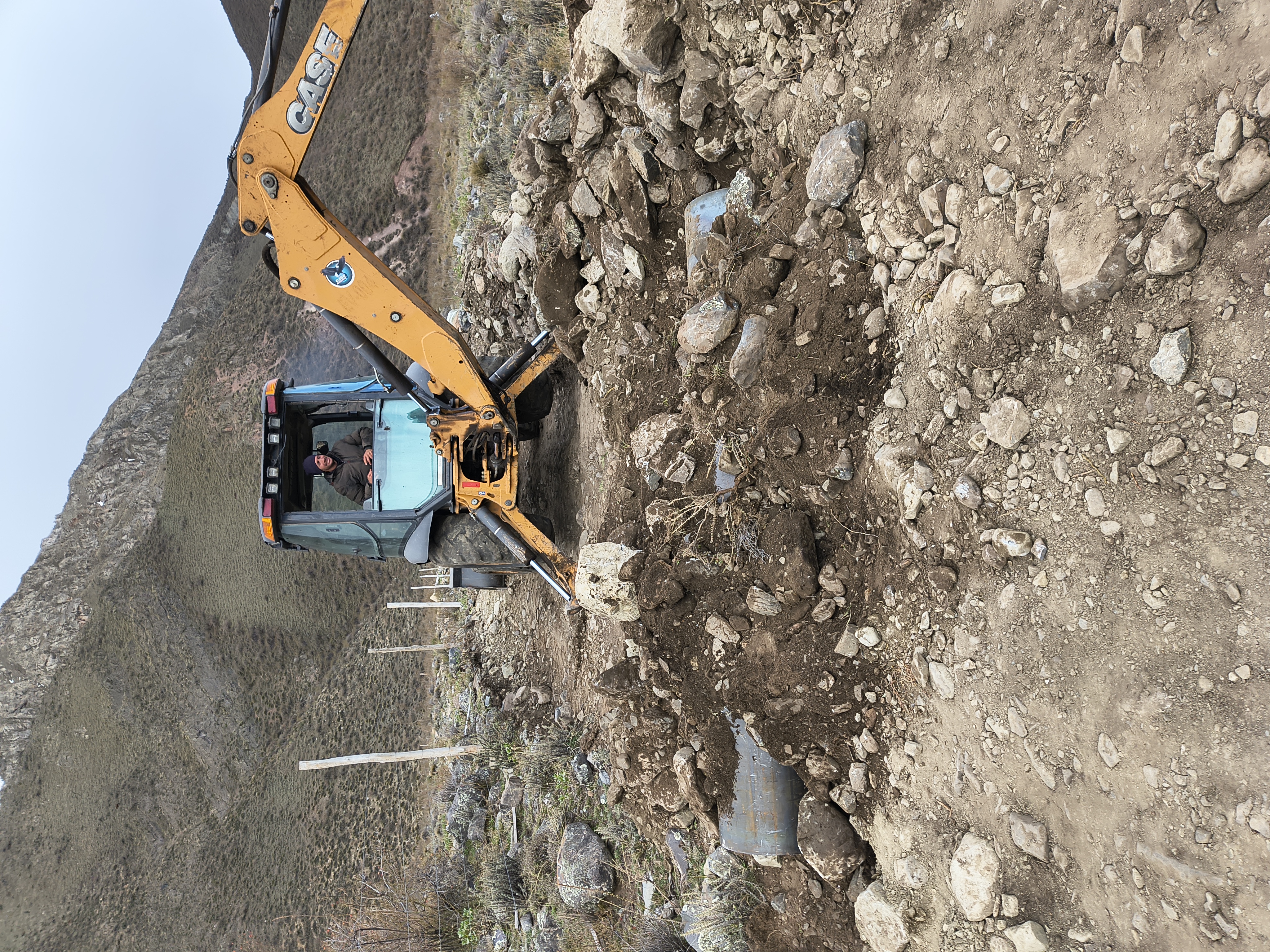 Trabajo en precordillera
